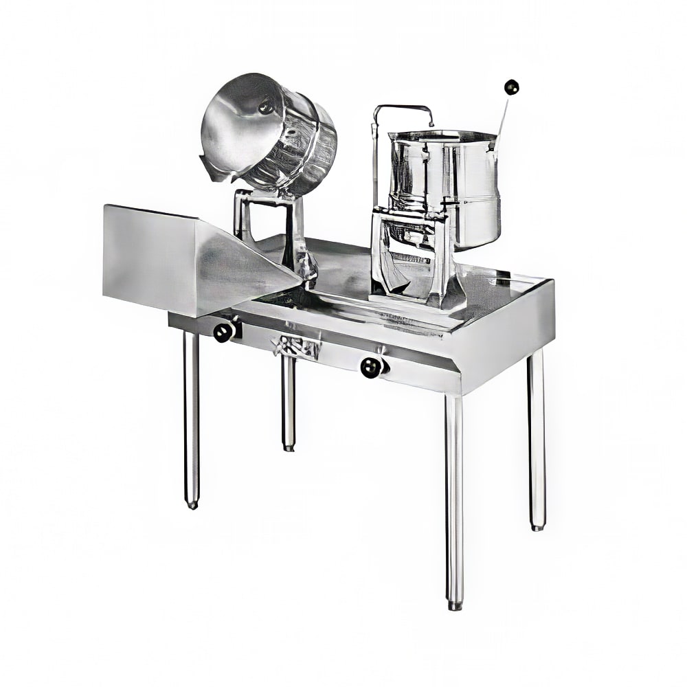 167-143766 (2) 5 gal Steam Kettles - Manual Tilt, 2/3 Jacket, Direct Steam