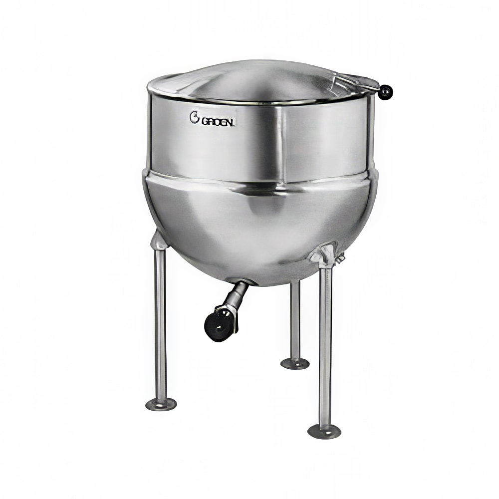 167-FT40 40 gal Steam Kettle - Stationary, 2/3 Jacket, Direct Steam