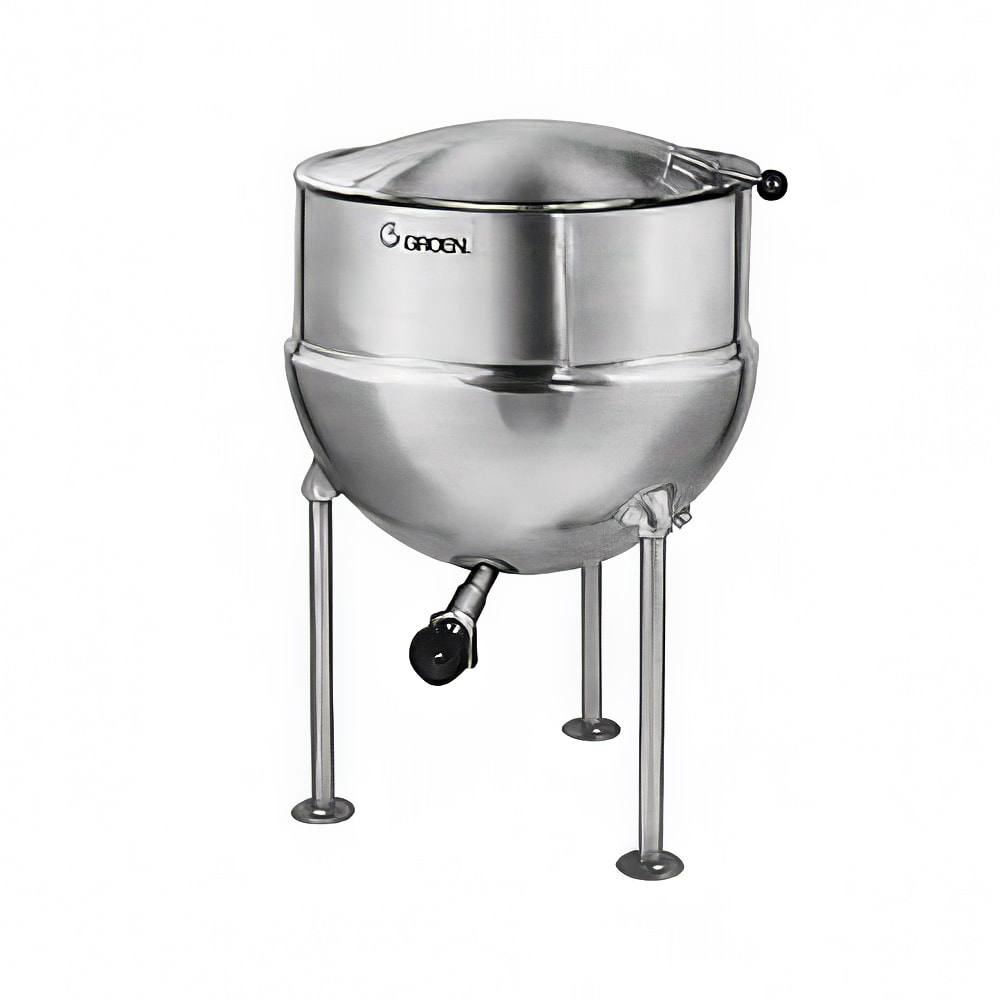 167-FT80 80 gal Steam Kettle - Stationary, 2/3 Jacket, Direct Steam