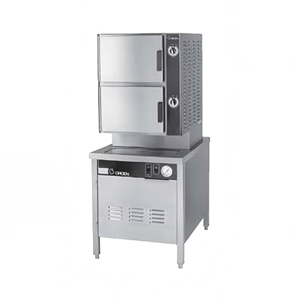 167-HY10SE242083 10 Pan Convection Steamer w/ Water Filter - Cabinet, 208v/3ph
