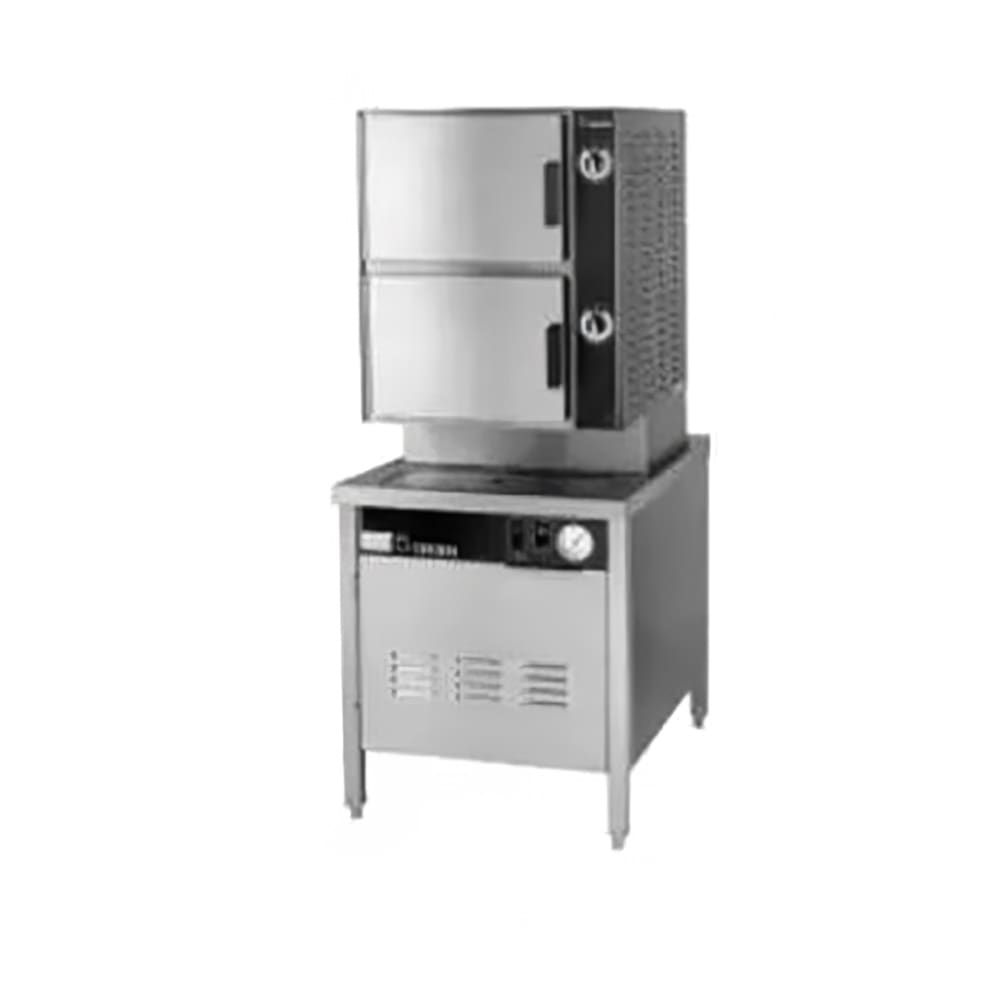 167-HY6SG24LP (6) Pan Convection Steamer - Cabinet, Liquid Propane