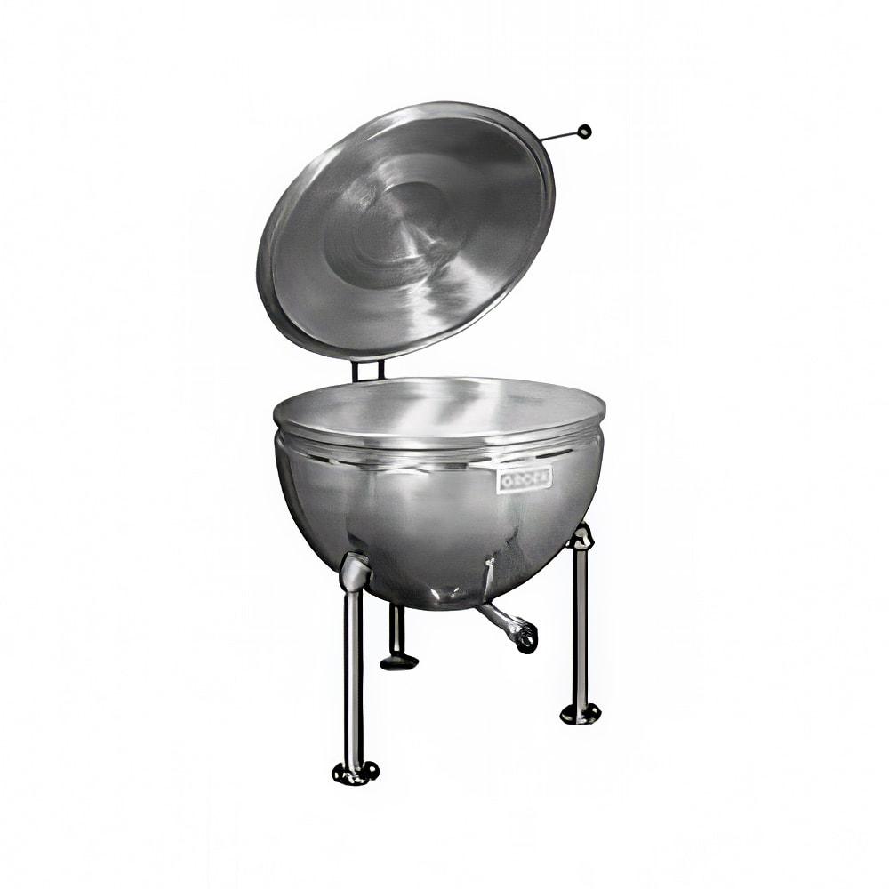 167-GT40 40 gal Steam Kettle - Stationary, Full Jacket, Direct Steam