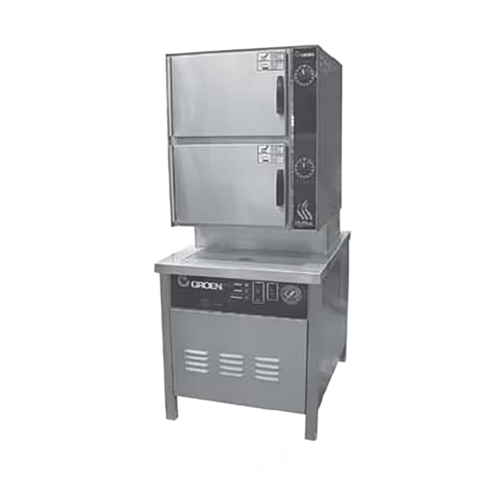 167-HY10SG24NG (10) Pan Convection Steamer - Cabinet, Natural Gas
