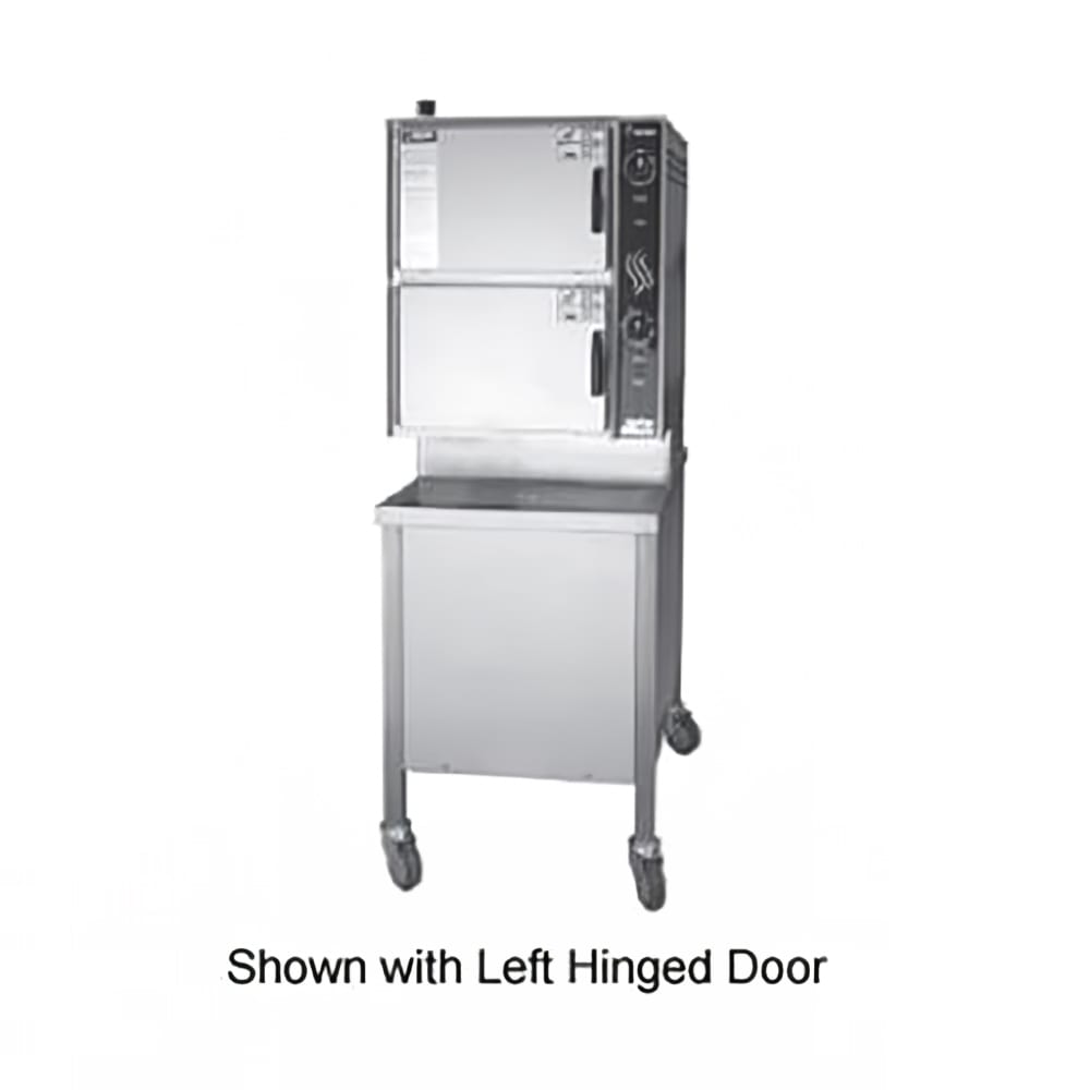 167-HY6E (6) Pan Convection Steamer - Cabinet, Descaling Port, 208v/3ph