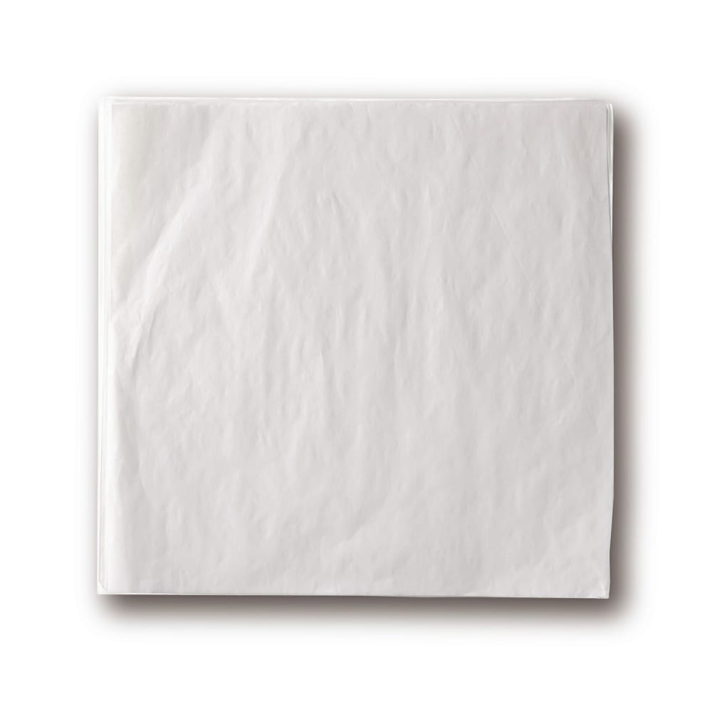 284-4TS1010 12" Square Tissue Basket Liner - Paper, White