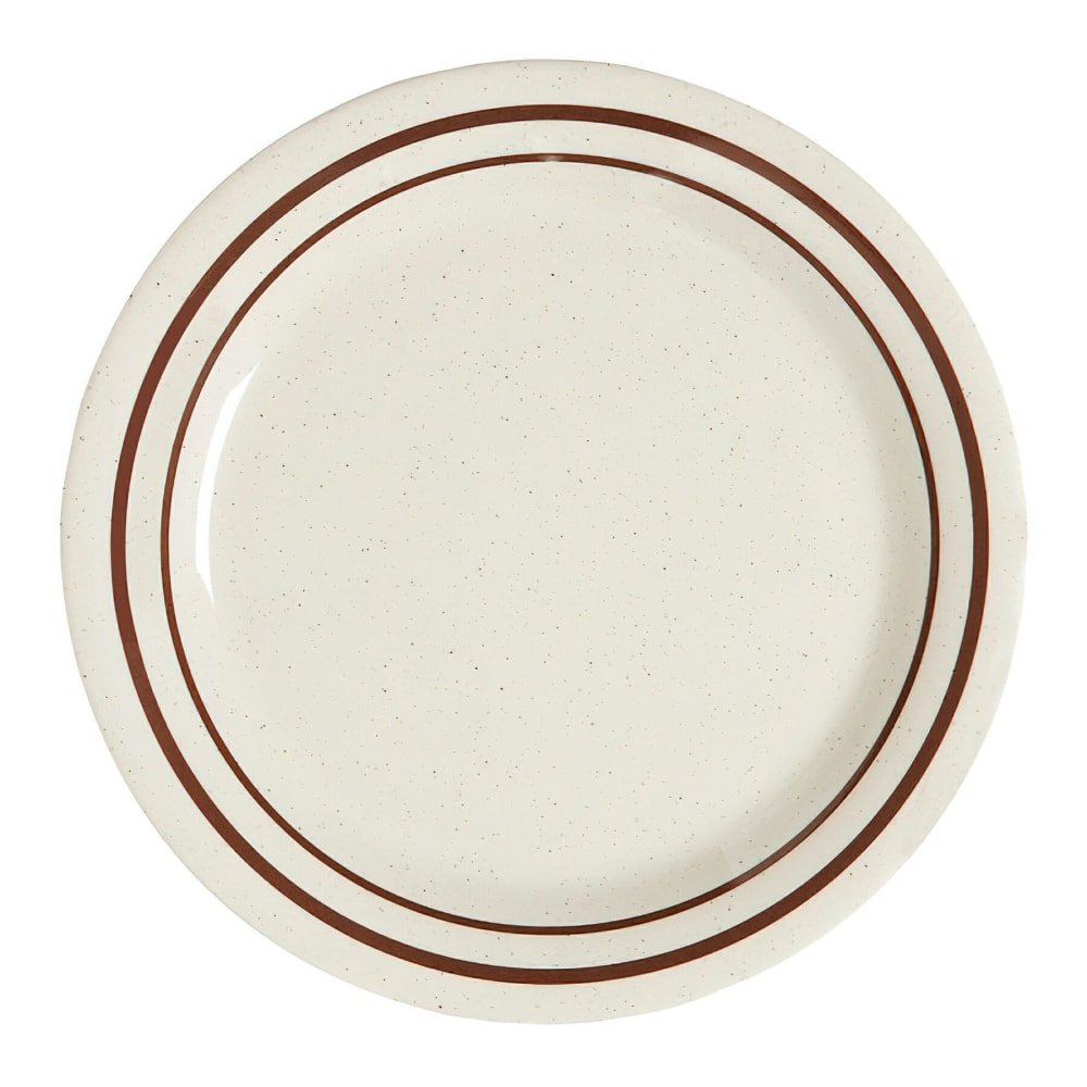 284-BF010U 10" Round Melamine Dinner Plate, White