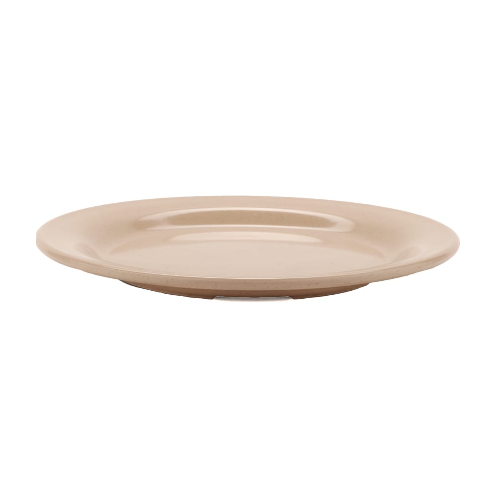 284-BF010S 10" Round Melamine Dinner Plate, Sandstone