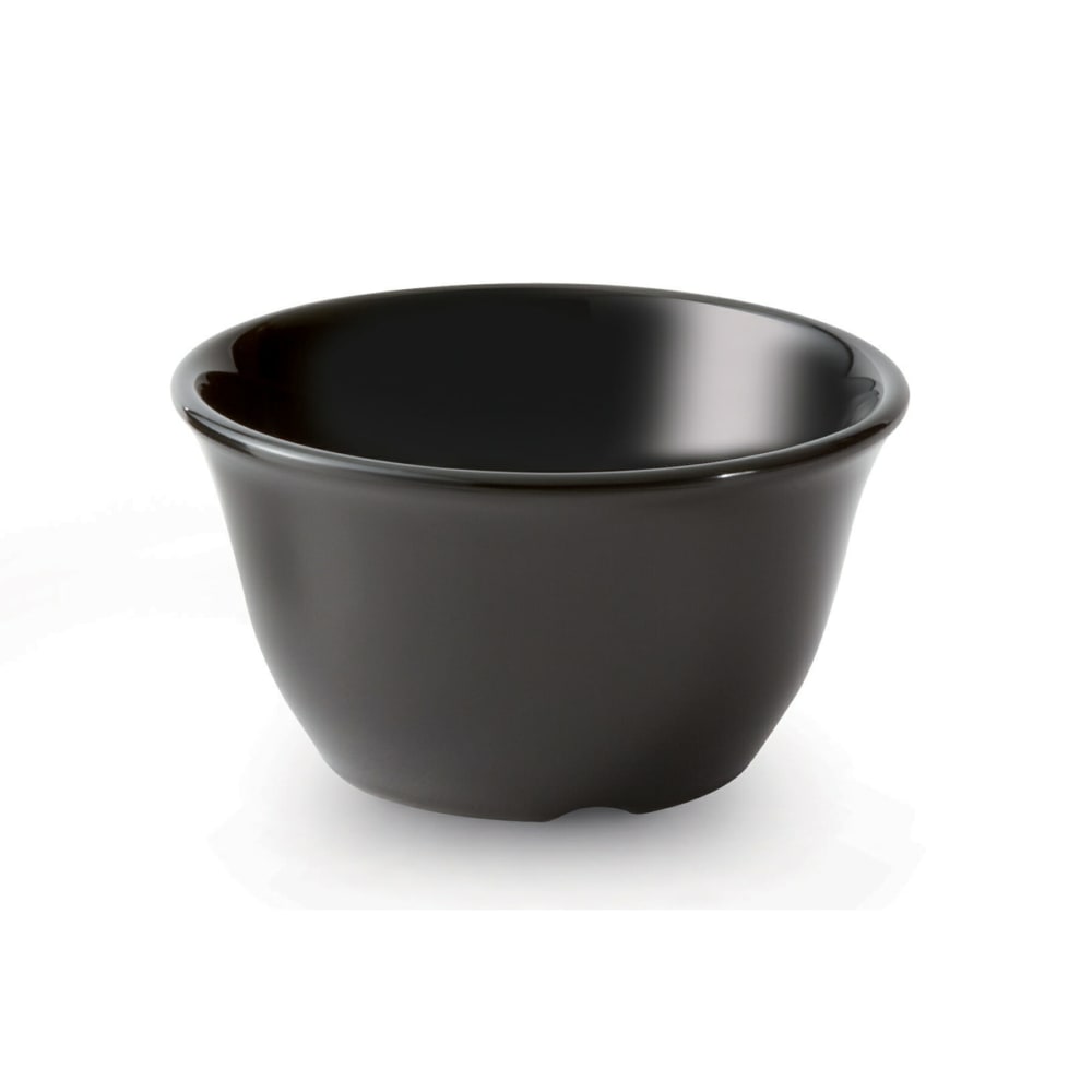 284-BC70BK 4" Round Bouillon Cup w/ 7 oz Capacity, Melamine, Black