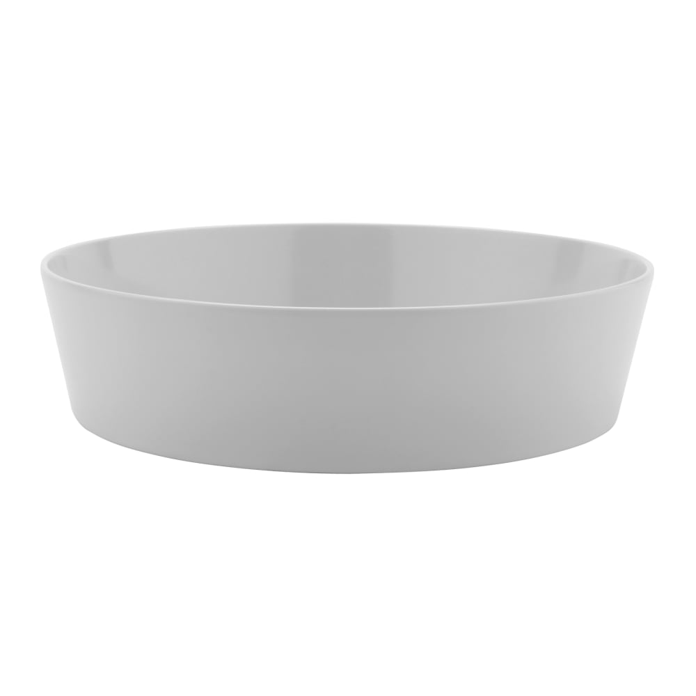 284-CB1035W 91 oz Round Melamine Cabana Box Set, White