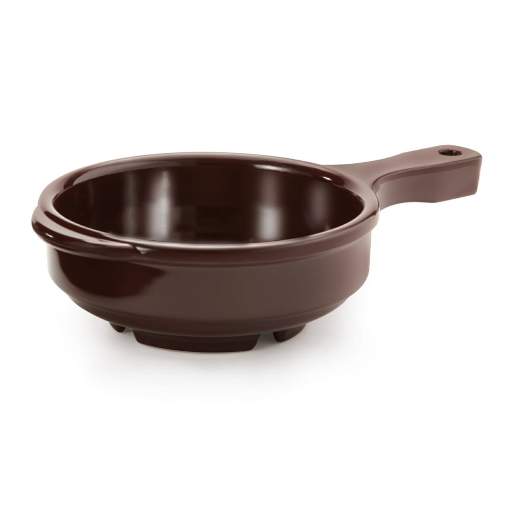 284-HSB112BR 5 1/4" Round Soup Bowl w/ 12 oz Capacity, Melamine, Brown