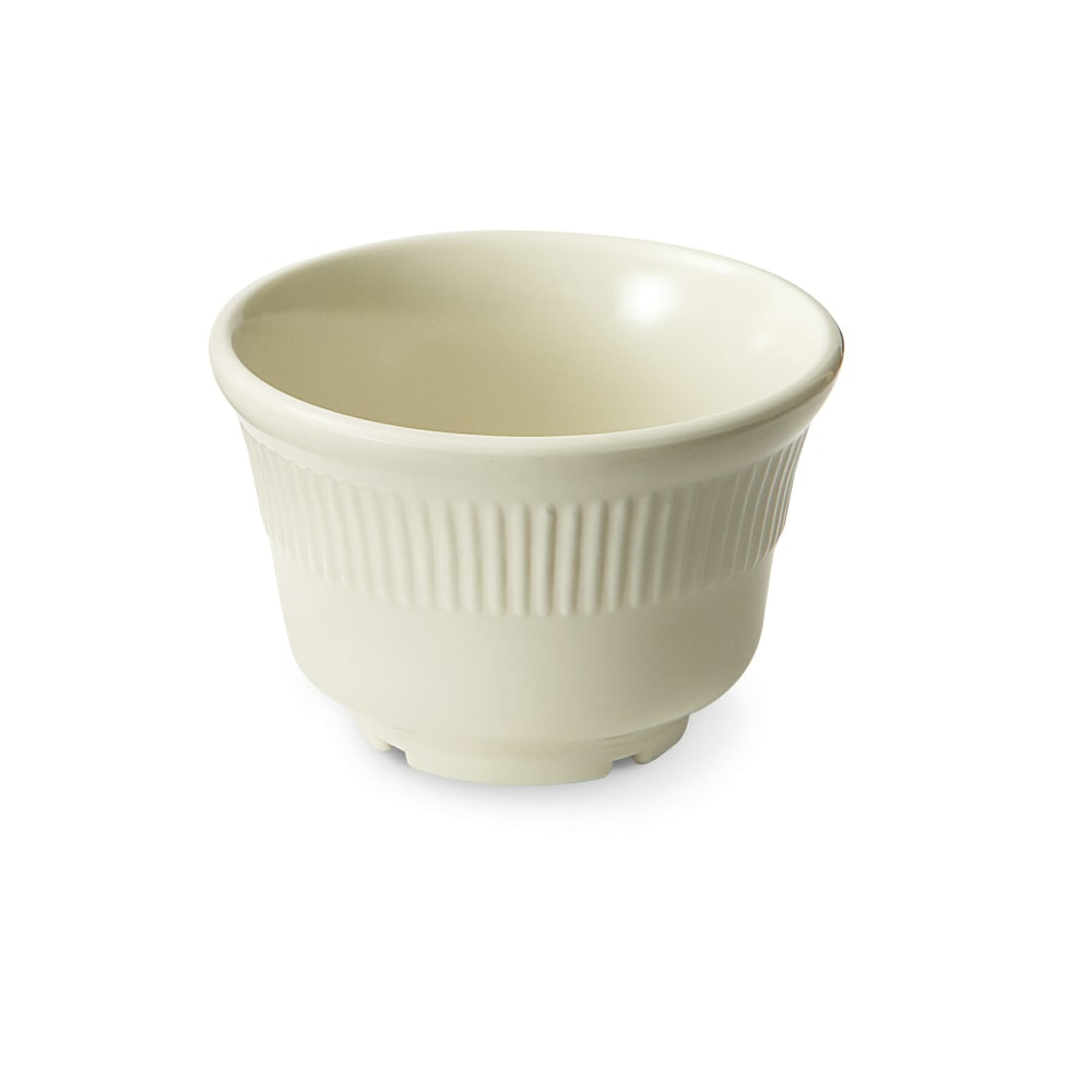 284-EB080P 3 3/4" Round Bouillon Cup /w 8 oz Capacity, Melamine, Ivory