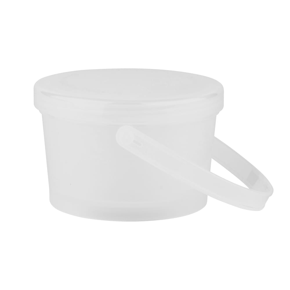 284-EC071CL To Go Food Container, 9" x 9" x 3 1/2", Polypropylene, Clear