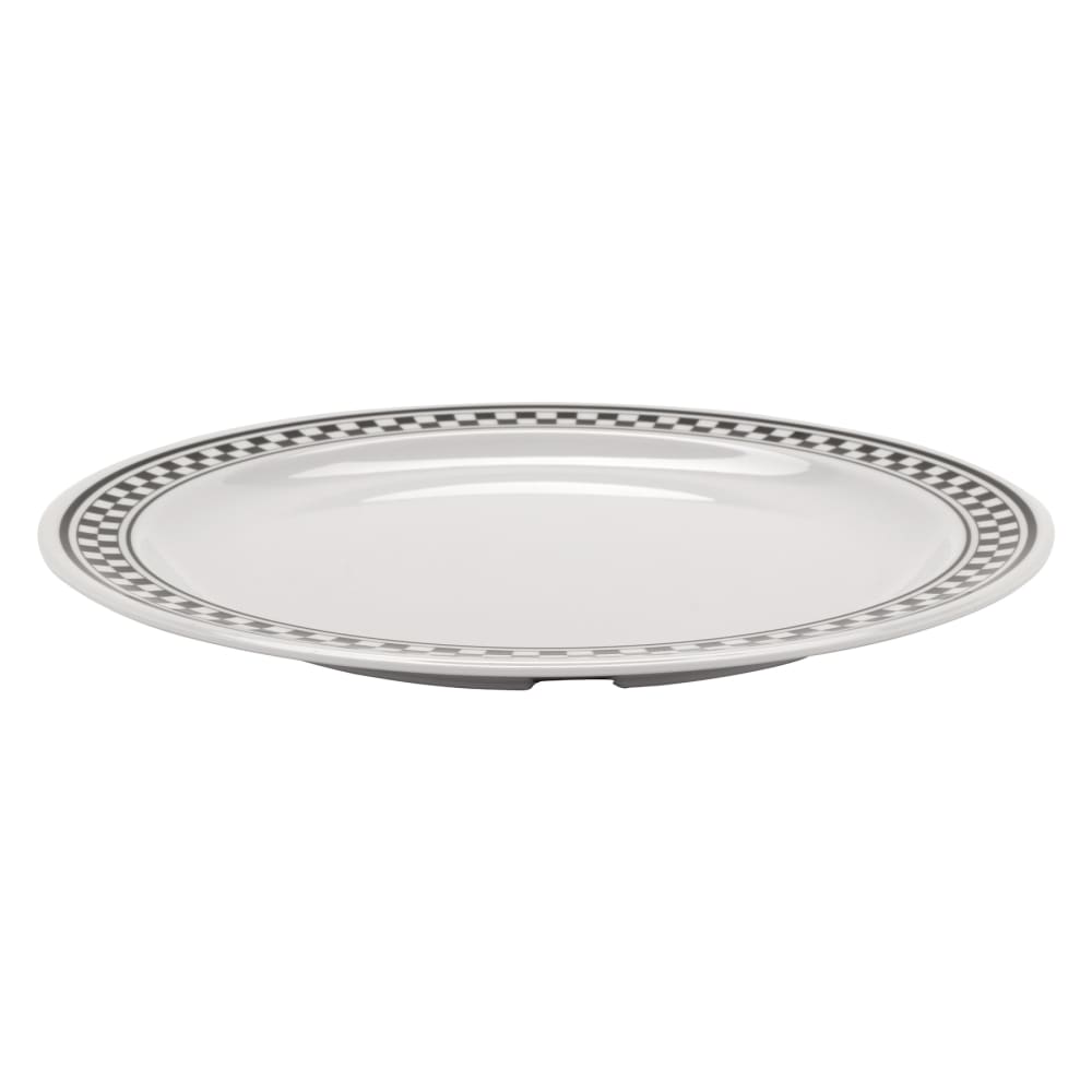 284-WP12X 12" Round Melamine Dinner Plate, White