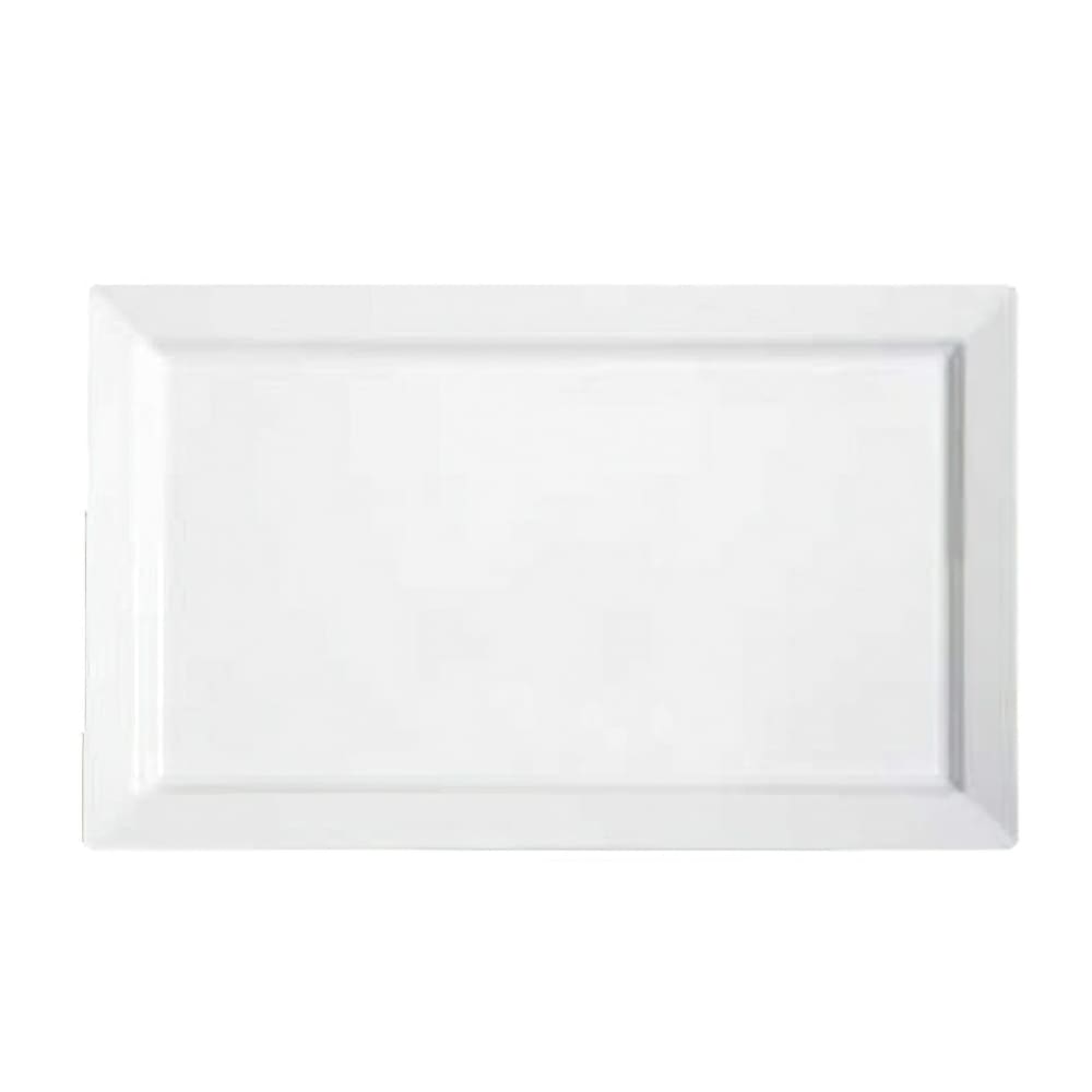 284-ML294W Rectangular Display Tray - 12" x 9", Melamine, White