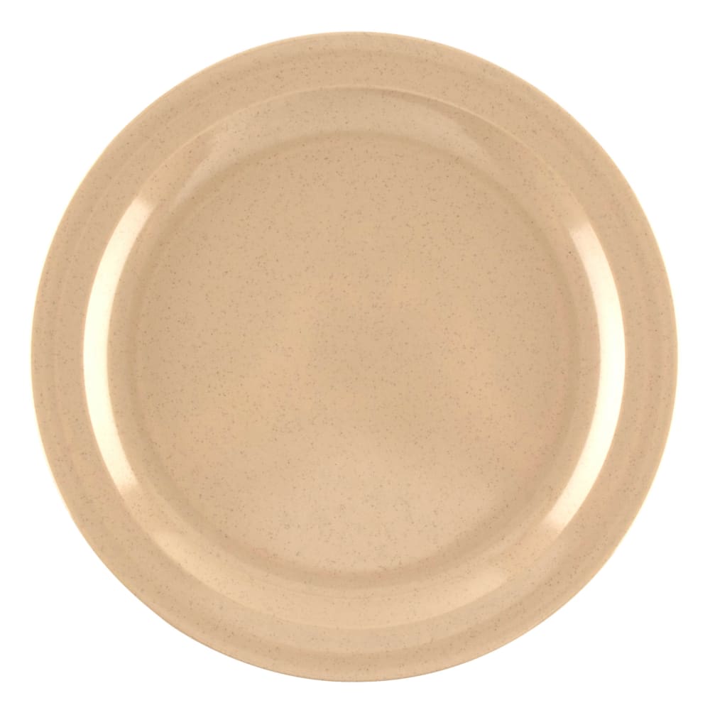 284-DP510S 10 1/4" Round Melamine Dinner Plate, Sandstone