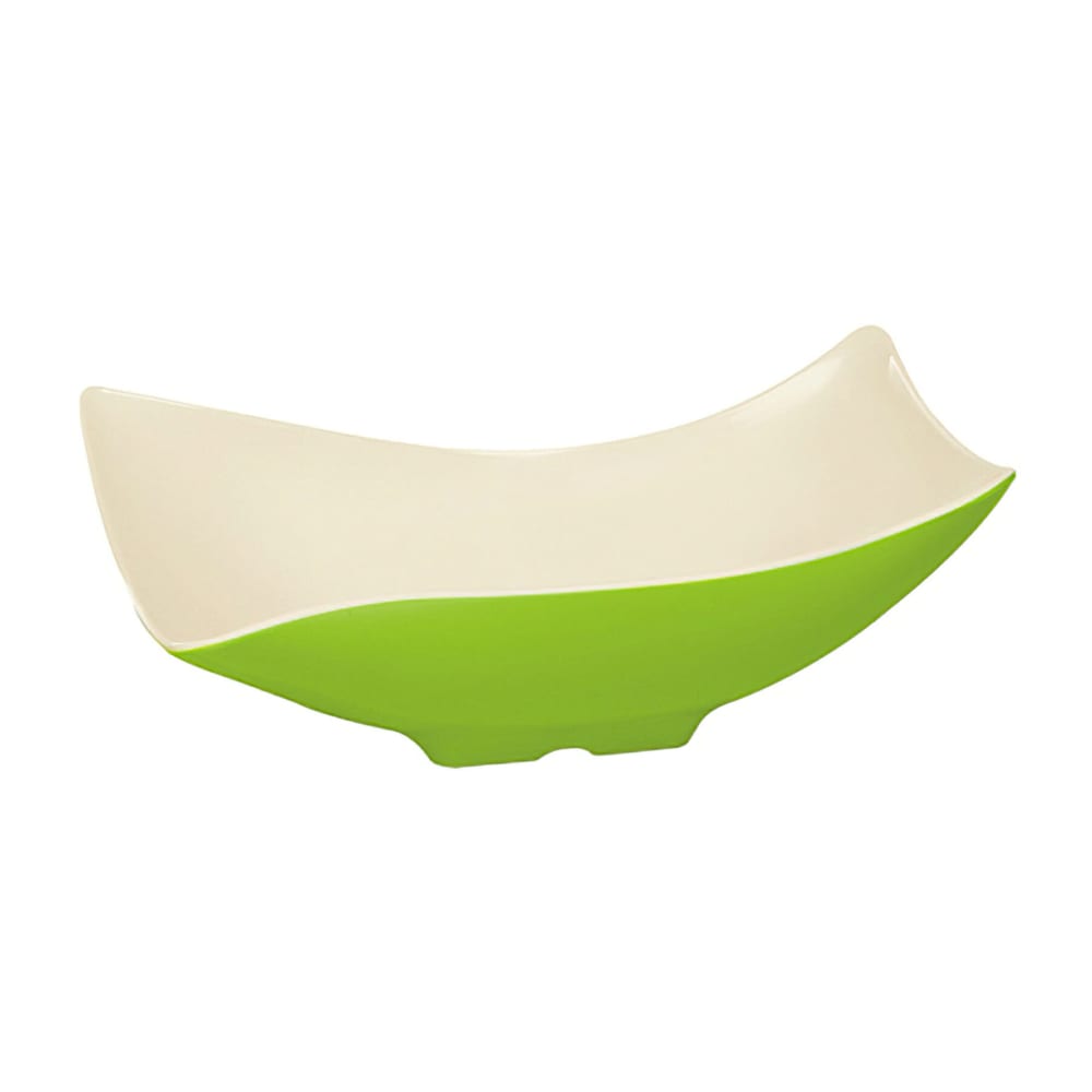 284-ML219KL 11 1/2" x 8 1/8" Rectangular Pasta Bowl w/ 1 9/10 qt Capacity, Melamine, Gr...