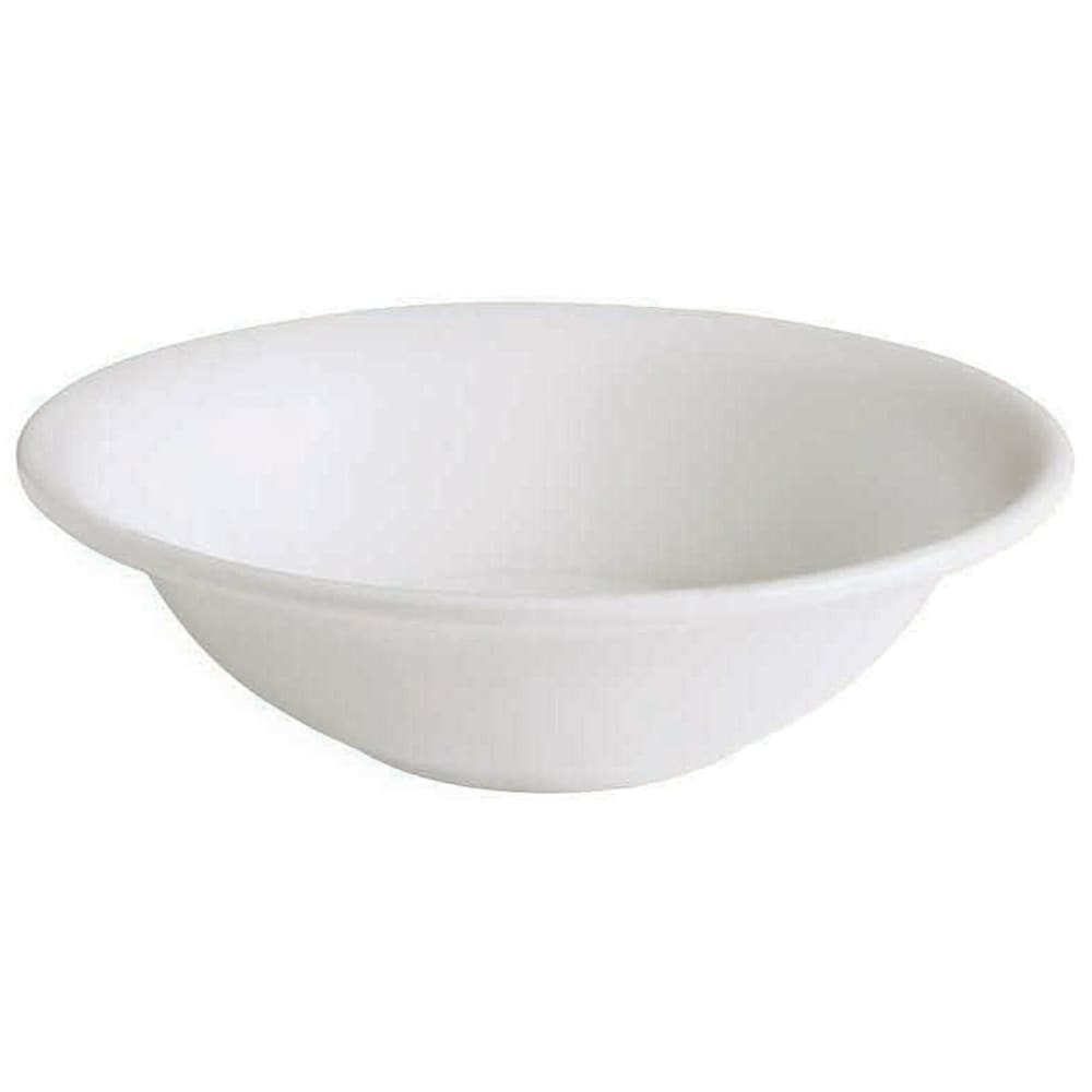 284-PA1101703724 10 oz Round Actualite Grapefruit Bowl - Porcelain, Bright White