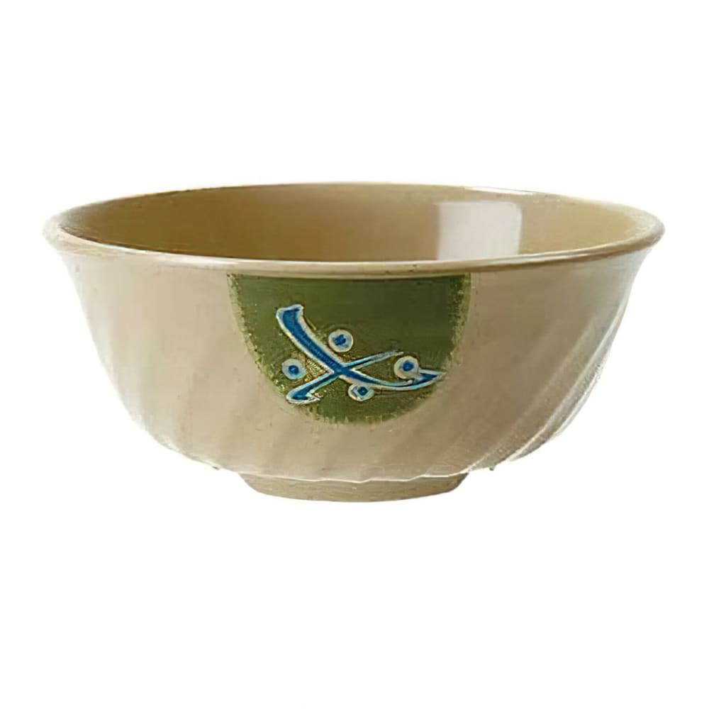 284-M607TD 6 3/4" Round Pasta Bowl w/ 1 qt Capacity, Melamine, Brown