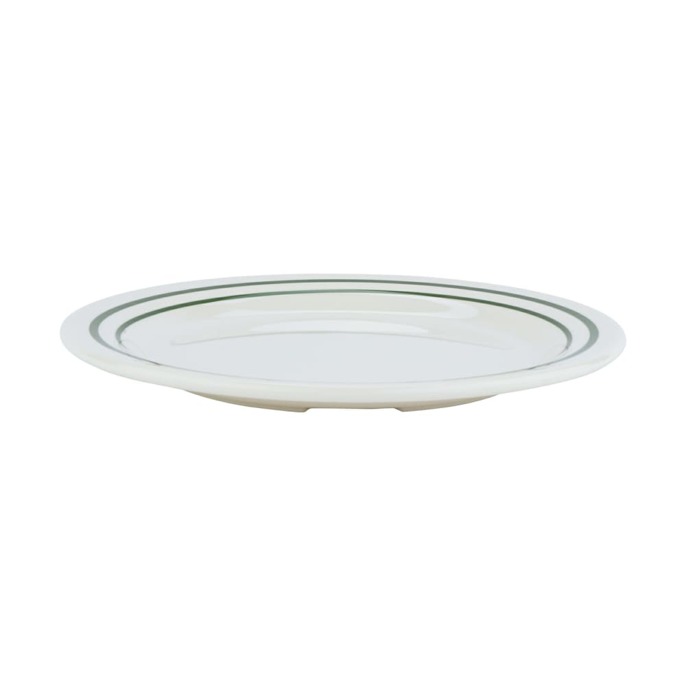 284-BF060EM 6 1/4" Round Melamine Dessert Plate, White