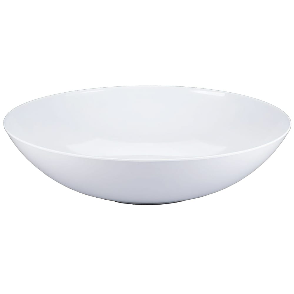 284-ML241W 26 3/5 qt Round Melamine  Serving Bowl, White