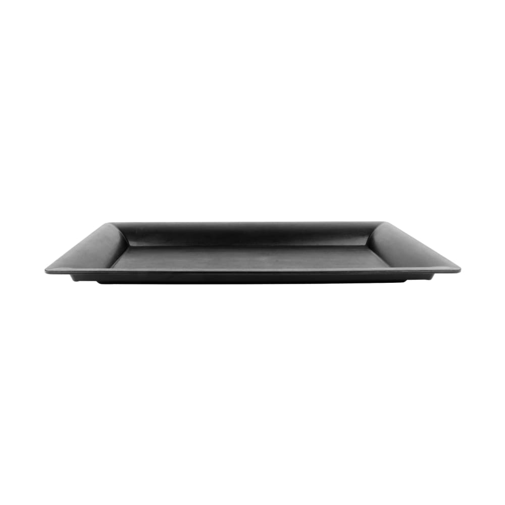 284-ML111BK Rectangular Display Tray, 13" x 21 1/4", Melamine, Black