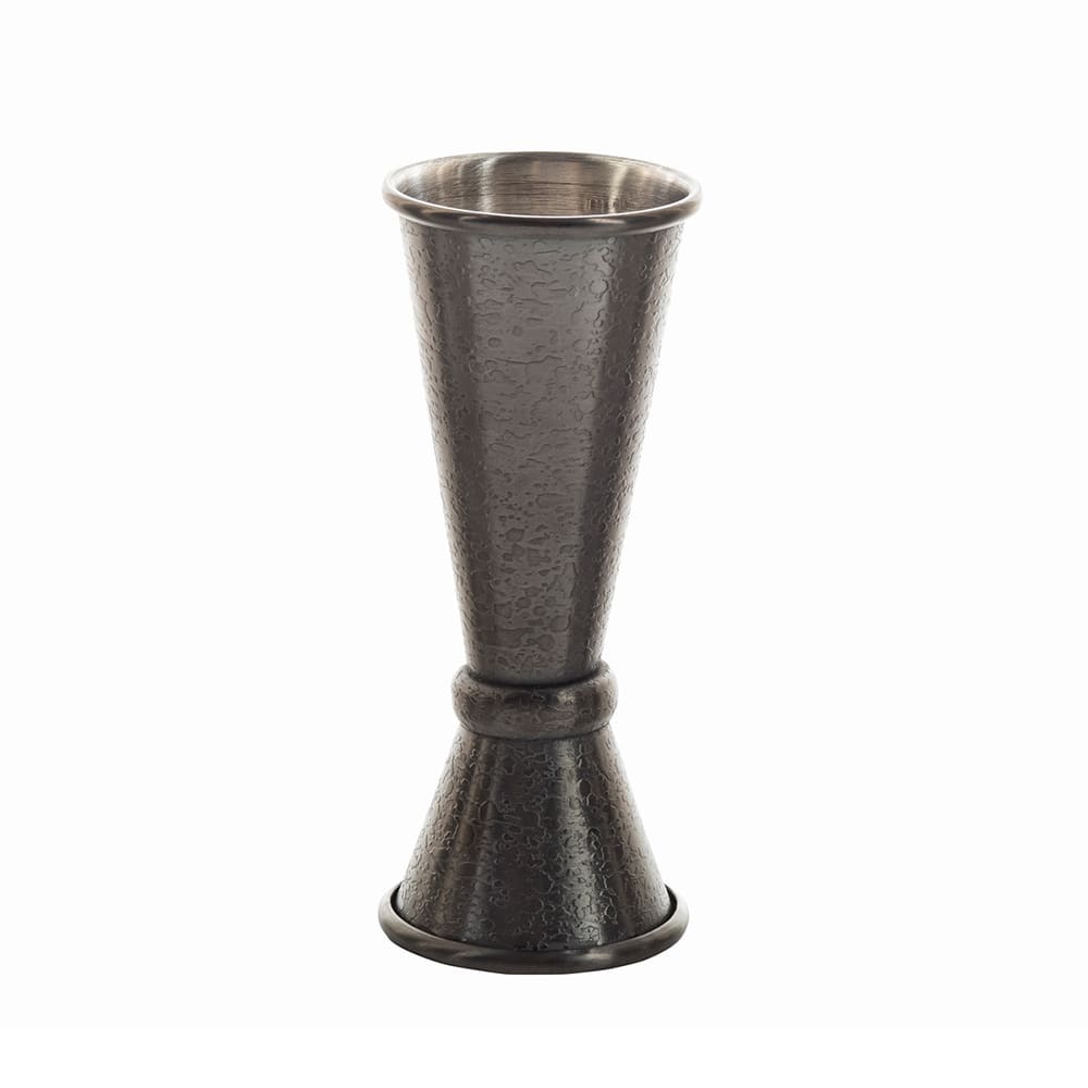 229-10561 1 oz & 1 1/2 oz Japanese Jigger - Stainless Steel, Black