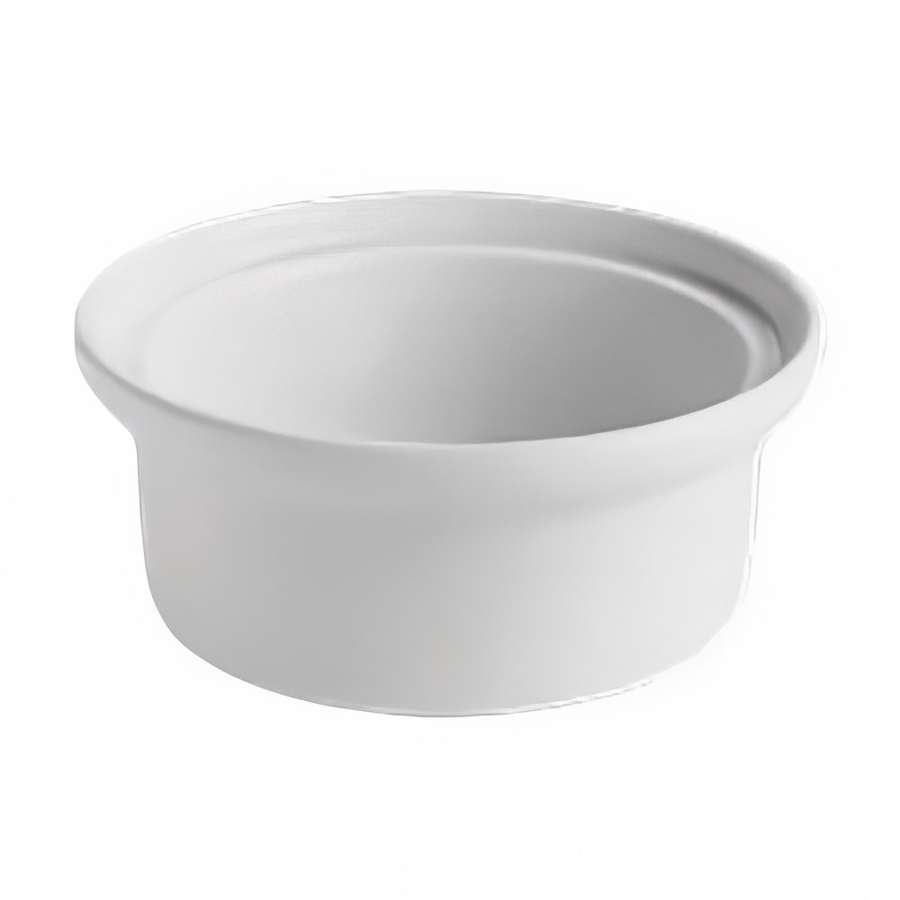 706-HL630BBWA 9 oz Round Casserole Dish - China, Bright White