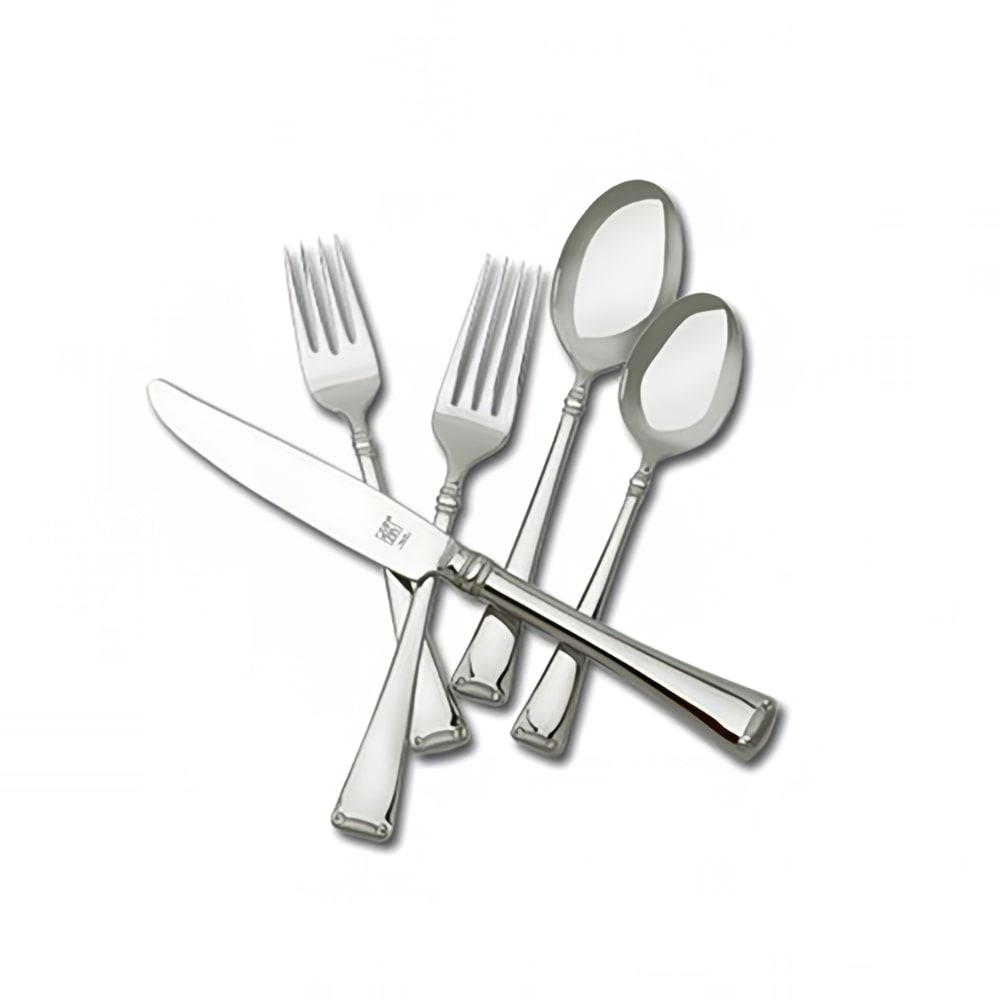 Henckels 1011544 45 Piece Angelico Flatware Set, 18/10 Stainless Steel
