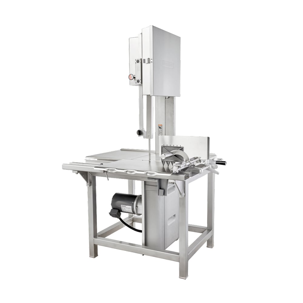 617-680118IP Floor Model Commercial Meat Saw w/ 142" Blade - 200-230v/3ph
