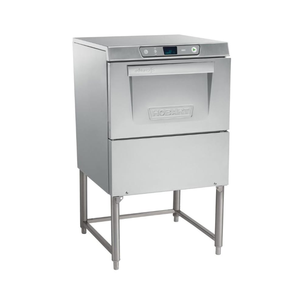 617-LXGER1 High Temp Rack Undercounter Glass Washer w/ (30) Racks/hr Capacity, 120/208-240v/1ph