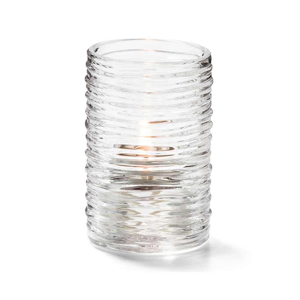 461-5125C Typhoon Tealight Candle Holder for HD8 - 2 1/8" x 3 1/4", Clear