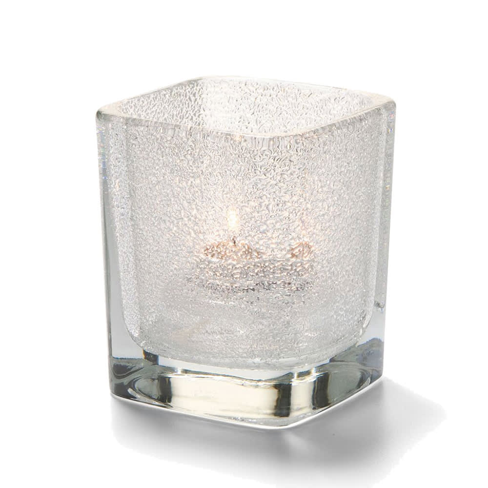 461-6505CJ Tetra Votive for HD8, HD12 & HD15, 3 1/2" x 3", Clear Jewel