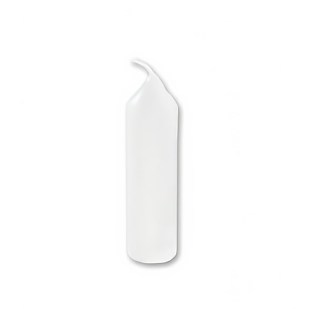 461-CC437W200 Cartridge Candle, 4 3/8 x 1 3/16", Wax, White