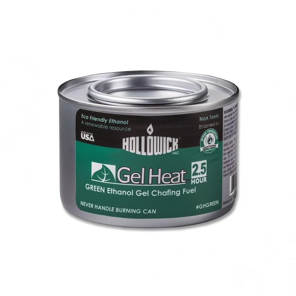 461-GHGREEN Gel Heat Green Chafing Fuel w/ 2 1/2 hr Capacity