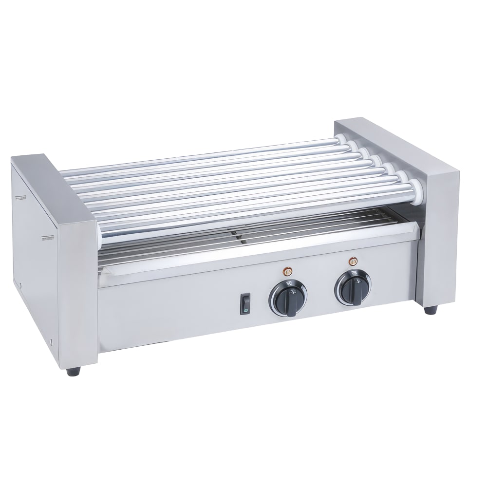 122-HDRG2 18 Hot Dog Roller Grill - Flat Top, 120v