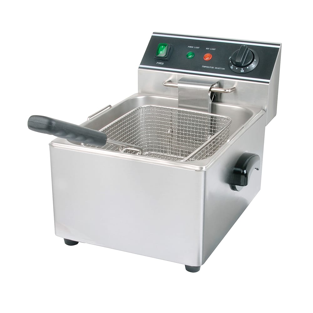 122-CTF15 Countertop Electric Fryer - (1) 15lb Vat, 120v/1ph