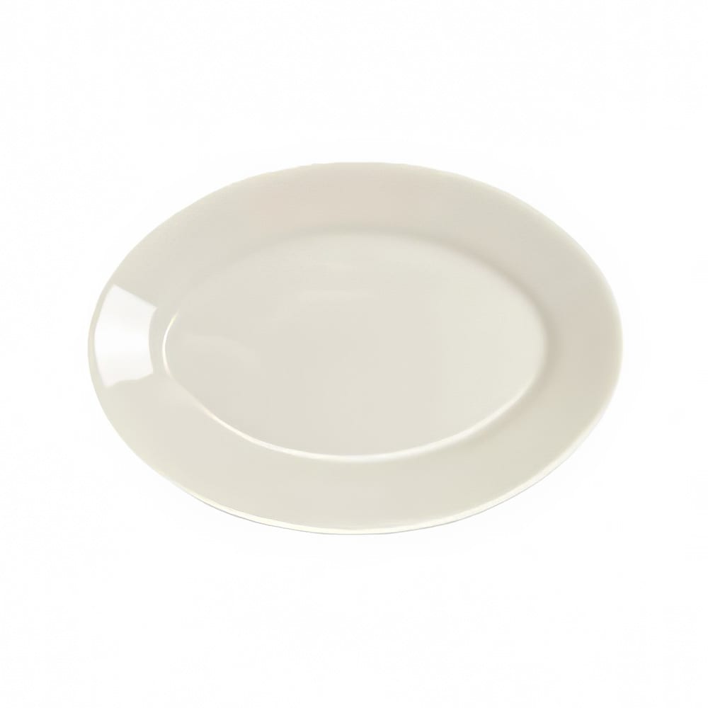 706-HL15200 8 1/8" x 5 5/8" Oval Rolled Edge Platter - China, Ivory