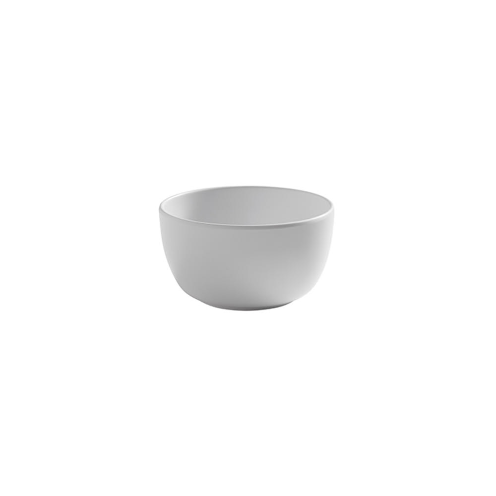 166-AB10WH 10 oz Round Melamine Bowl, White