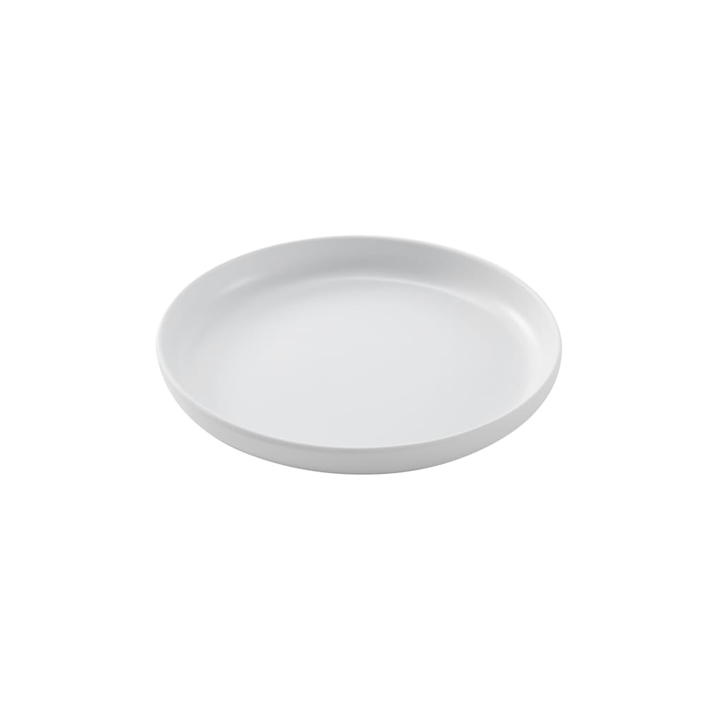 166-ARP6WH 6 1/4" Round Melamine Coupe Plate, White