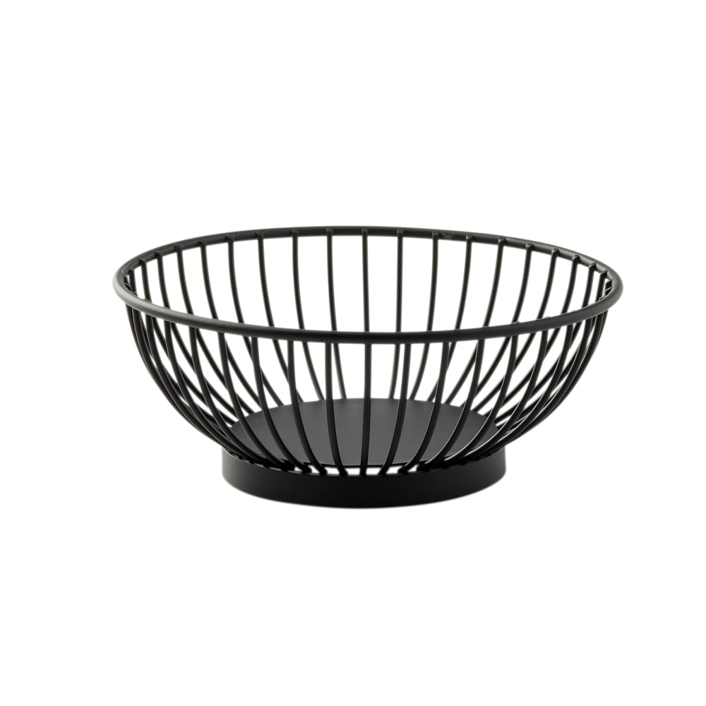229-10820 6" Parisian Collection Basket - Wire, Black