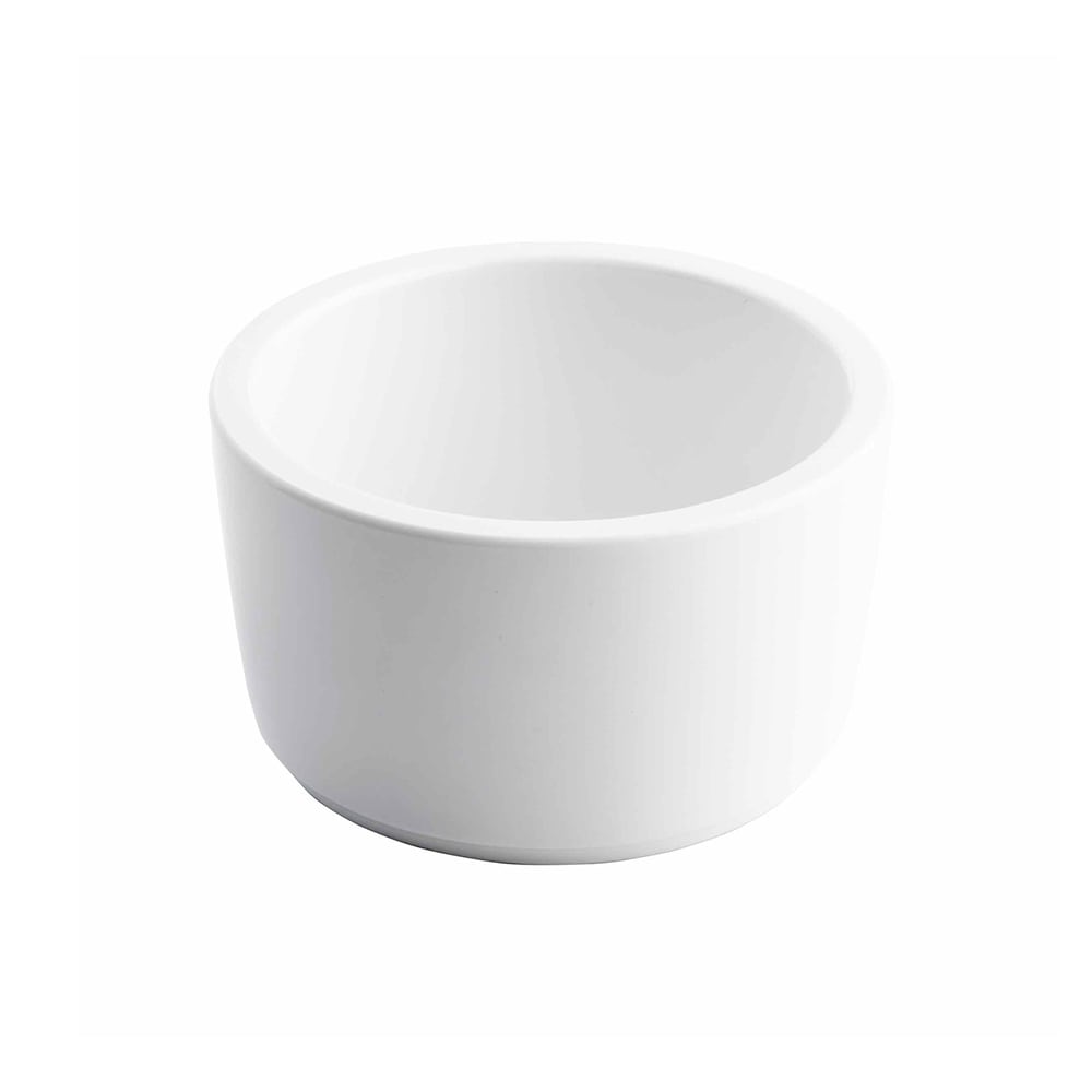 229-11411 10 oz Melamine Ramekin, White