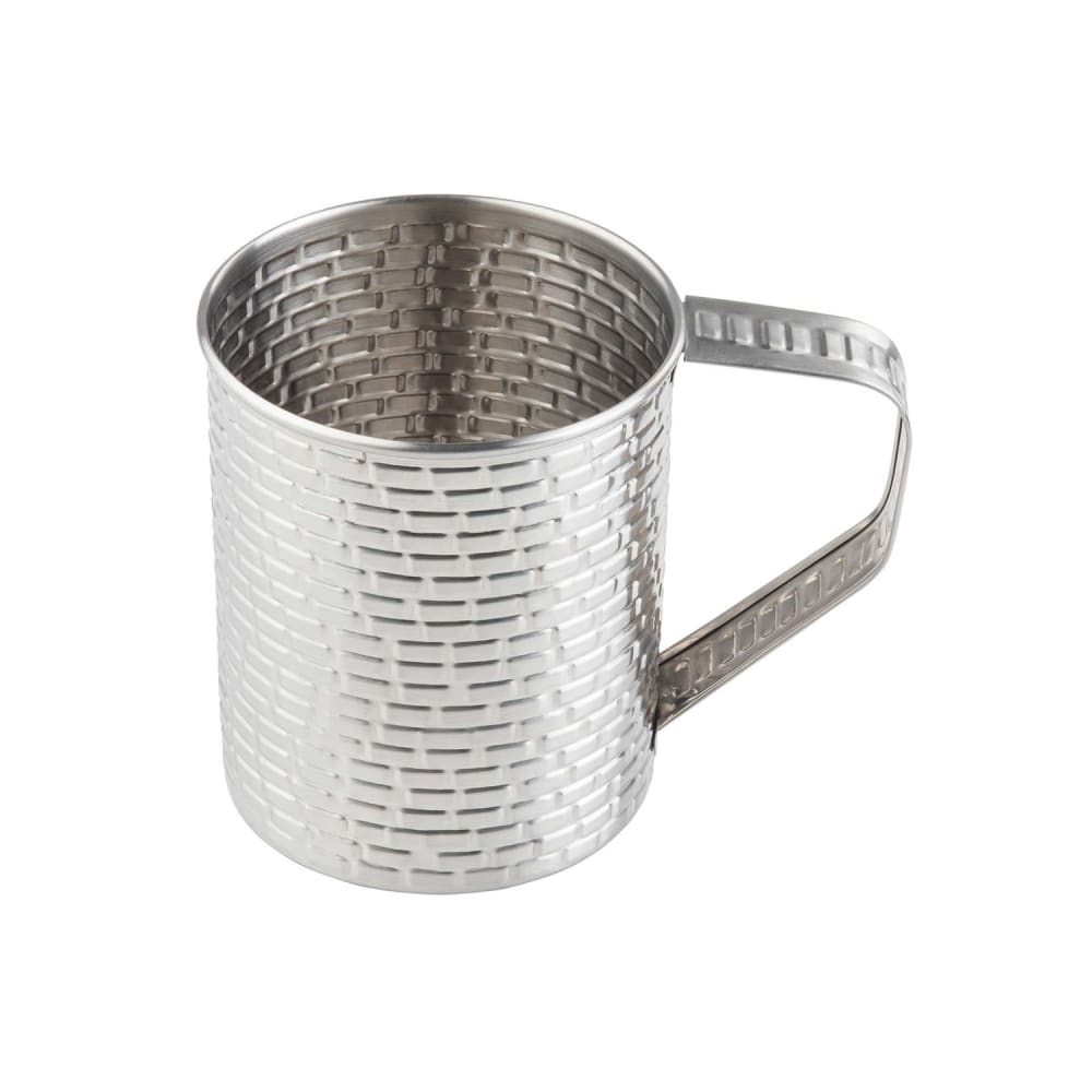 229-11660 24 oz Round Serving Mug - 5 5/8" x 4", Stainless