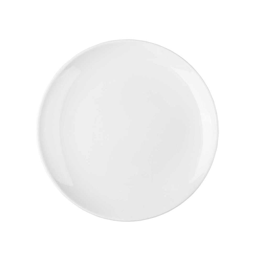 229-11532 14" Round Sierra Collection™ Platter - Melamine, White