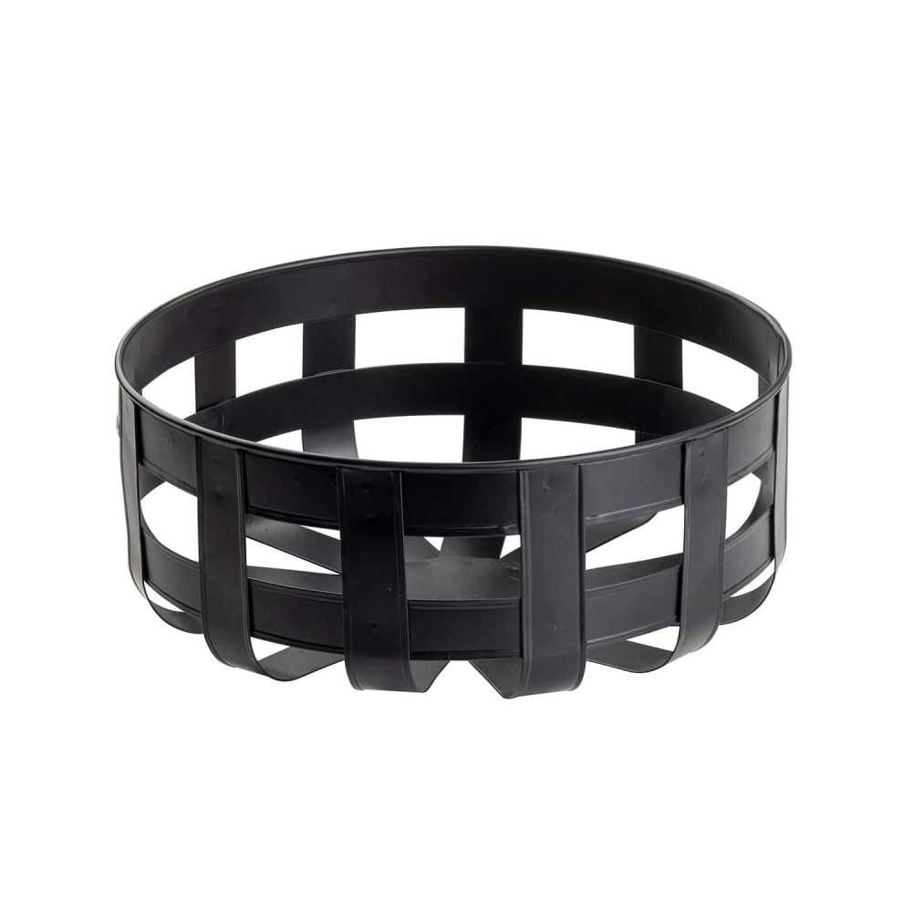 229-11693 10 1/4" Round Basket - Steel, Black