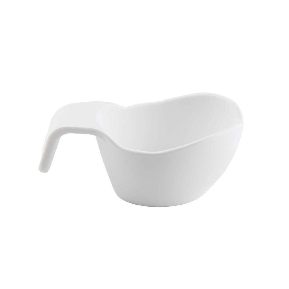 229-11678 5 oz Sauce Boat - Melamine, White