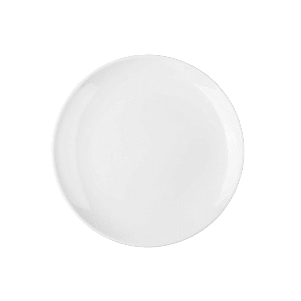 229-11530 12" Round Sierra Collection™ Platter - Melamine, White