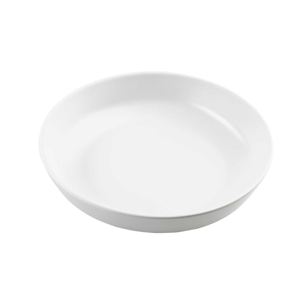 229-11807 48 oz Round Melamine Serving Bowl, White