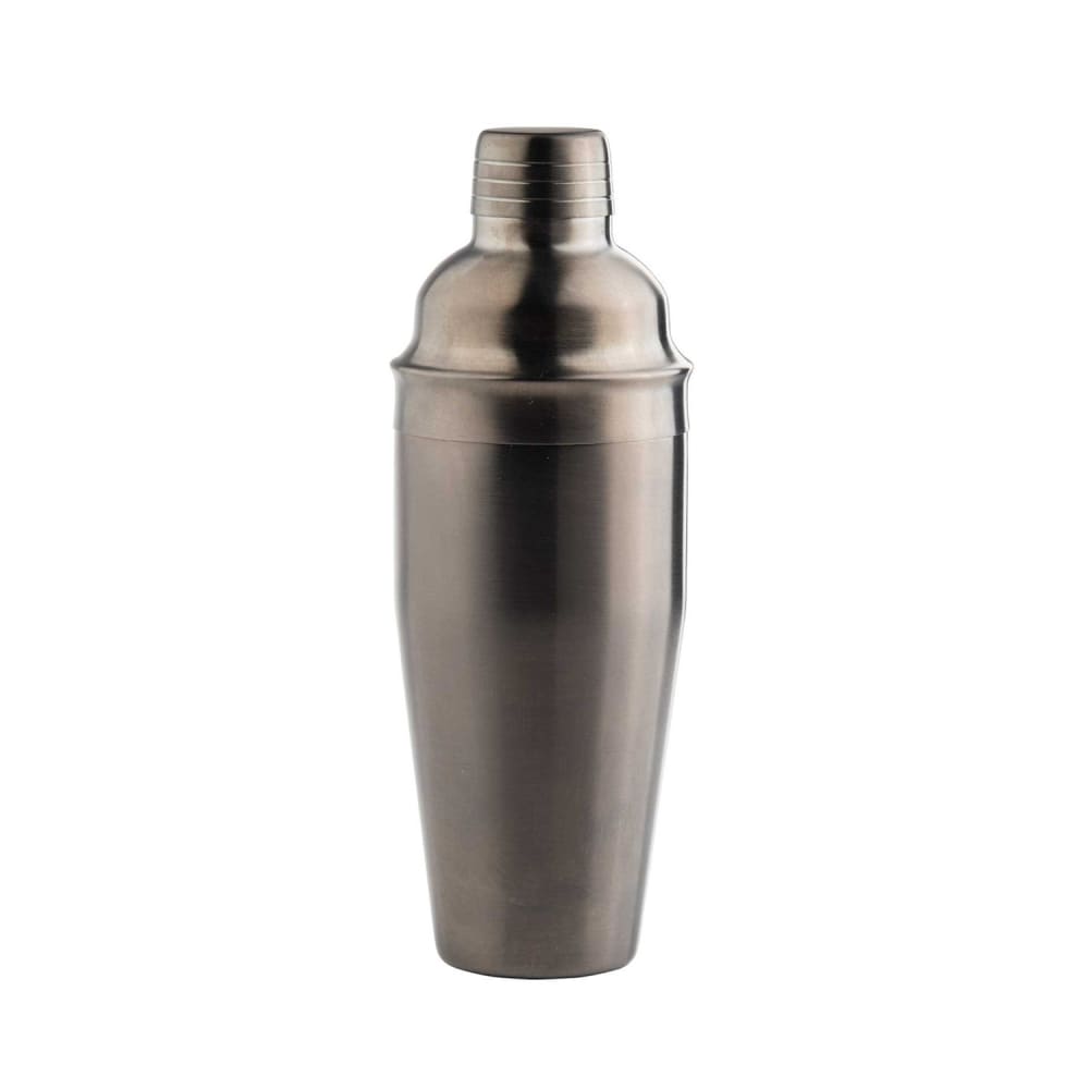 229-11823 24 oz Stainless Bar Cocktail Shaker Set, Gunmetal