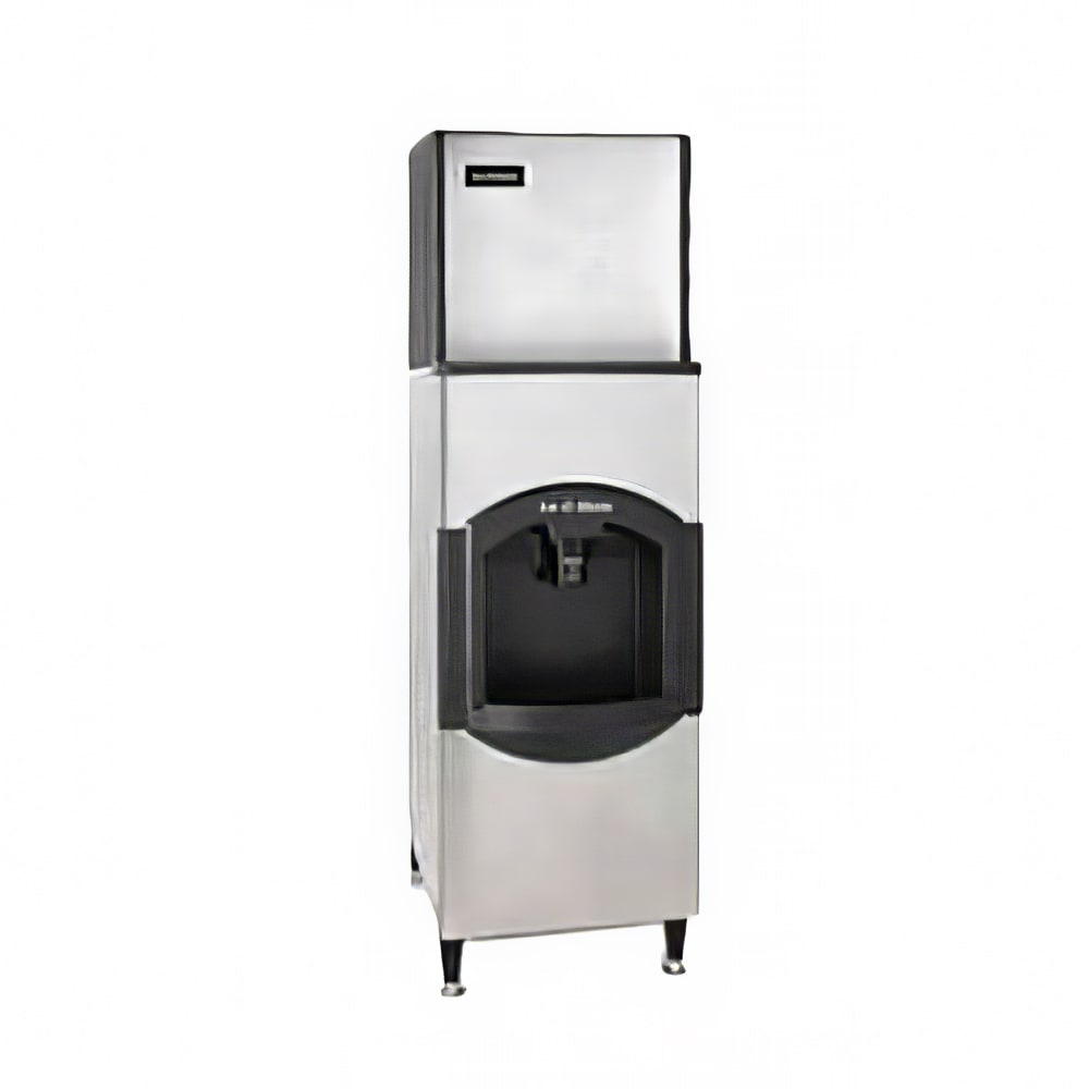 159-CD40022 Floor Model Cube Ice Dispenser - 120 lb Storage, Bucket Fill, 115v
