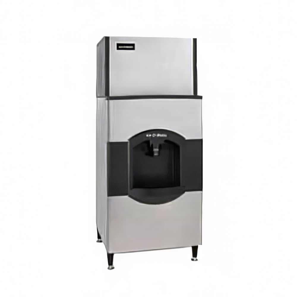 159-CD40130 Floor Model Water & Cube Ice Dispenser - 180 lb Storage - Bucket Fill, 115v